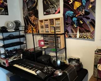 Vintage electronics and cassettes