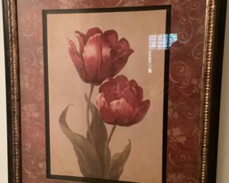 Painting Red Tulips