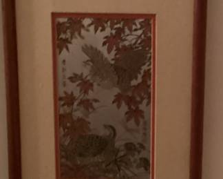 Painting Red Leaves