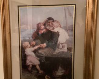 Painting Grandfather and Children