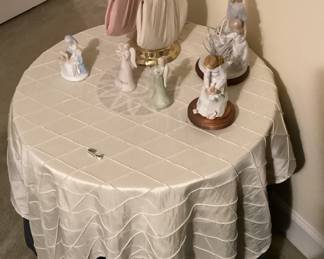 Round Table with Various Figurines