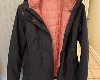 The NorthFace Women's Jacket with Hood and Vest Liner