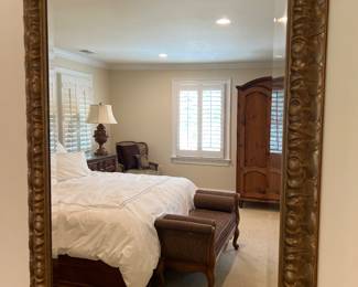 Ornate Gold Framed Mirror