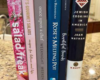 Assorted cookbooks