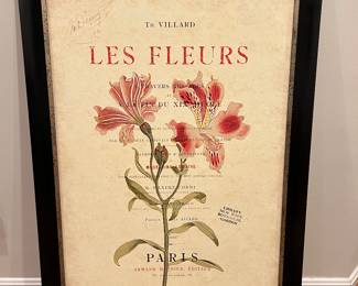 Large flora print