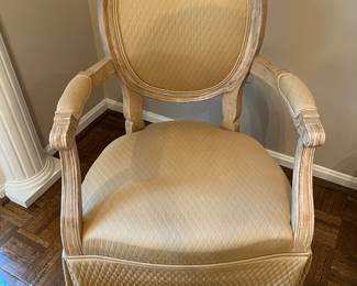 Antique Inspired Louis XVI Style Armchair