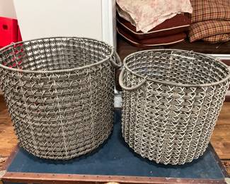 Wire baskets