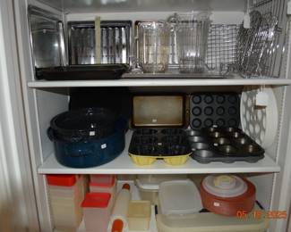 Pots, pans and storage containers