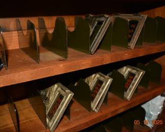 Antique Brass Postoffice Box Doors