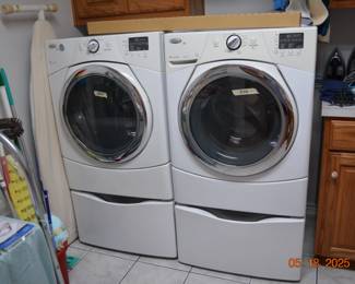 Whirlpool Duet Frontload washer and dryer