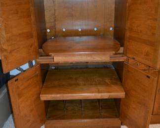 Interior Vintage Ethan Allen TV cabinet