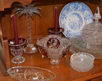 Crystal
Cut glass
Cranberry
Glassware