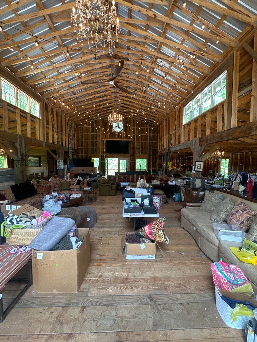 Entrance of Barn..full of items