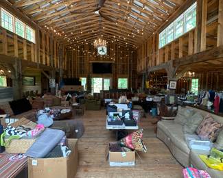 Entrance of Barn..full of items