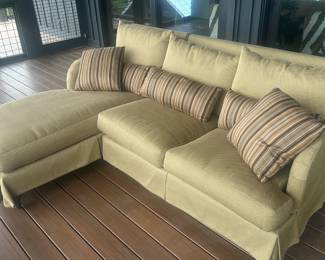 Lane Venture/ Sunbrella
Outdoor L shaped sofa