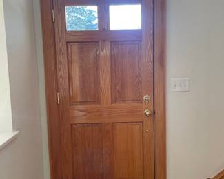 $250 -- front exterior door