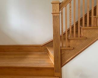 $350 -- stairway and rails