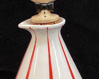 VTG. HOLT-HOWARD PIXIEWARE FRENCH DRESSING CONTAINER w FIGURAL HEAD