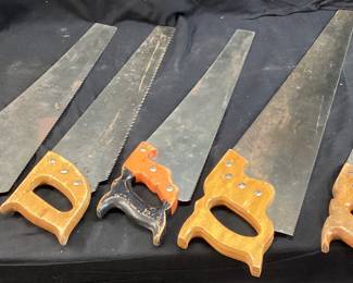(5) HAND SAWS