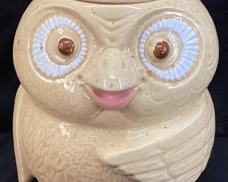 VTG. MCCOY OWL #204 COOKIE JAR, 10’’H