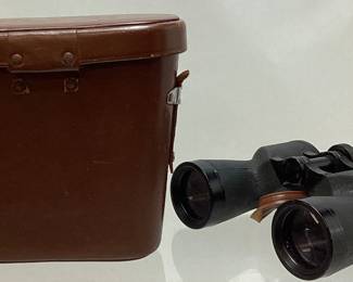 VTG. ADAMS 8x40 BINOCULARS & CASE