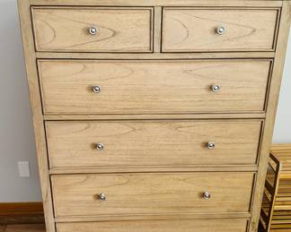 Arhaus Pearson 6-drawer dresser; matching nightstand available
