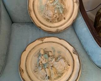 Pair of Ceramic Plaques