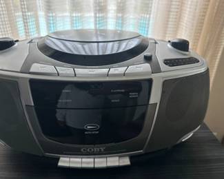 Coby portable CD player