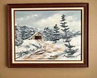 Sometimes I only like looking at the snow...don't want it to be winter yet.