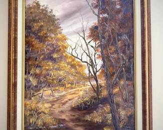The artwork here is stunning...this is one of many oil paintings