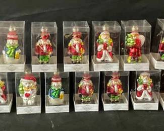 Blown Glass Ornaments