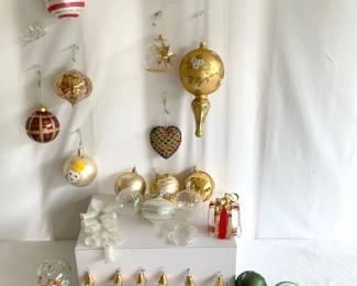 Glass Ornaments And Friends