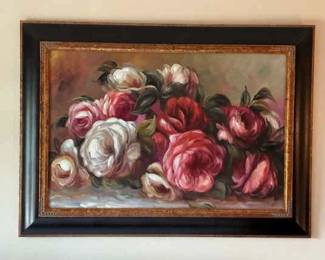 Large Floral Painting