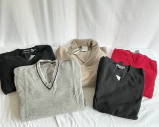 Five Cashmere Sweaters