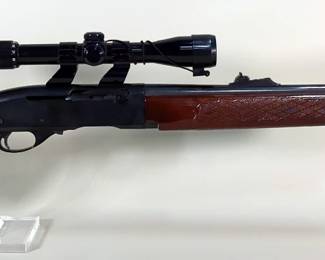 Remington Woodsmaster 742 30-06 Sprg Rifle SN# B7454838, No Mag, Kmart All Pro 3x-9x32 Scope