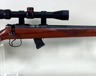 CZ/ CZ USA 455 .22 LR Bolt Action Rifle SN# B763680, 2 Total Mags, Simmons 3-9x 32 Scope, In Hard Case