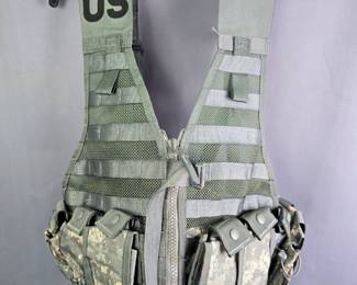 Military Camo Fighting Load Carrier Set