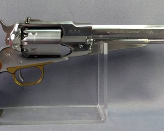 F.lli Pietta/ Traditions 1858 Remington Army .44 Cal 6-Shot Black Powder Revolver SN# R294654, 4 Additional Cylinders, In Box