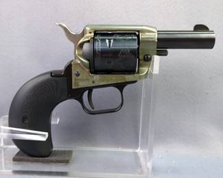 Heritage Barkeep .22 6-Shot Revolver SN# 1BH515438, Engraved Cylinder