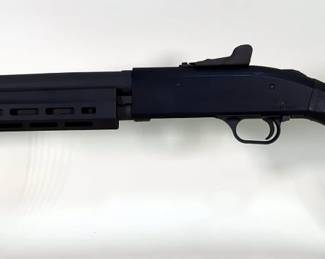 Mossberg 590A1 12 ga Pump Action Shotgun SN# V1377107, For 2-3/4" And 3" Shells, 18.5" Bbl, Accu-Choke, Paperwork, New, In Box