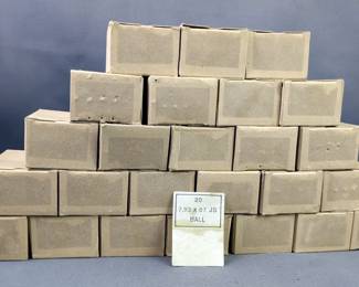 8mm (7.9 X 57 Ball) Ammo, Approx 500 Rds