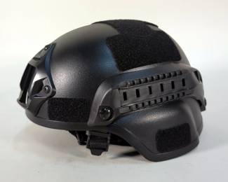 Ballistics Helmet, Cushioned Interior, Adjustable Strap
