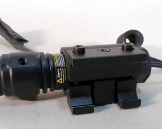 UTG Green Laser Model LS279, With Rail Mount And Finger Switch