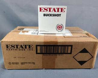 Estate 12 ga 00 Buckshot Ammo, Approx 250 Rds