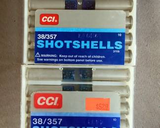 CCI 38/357 Shotshells, Approx 20 Rds, .357 Magnum And .38 Special Ammo, Approx 29 Rds, And Approx 171 Empty Brass
