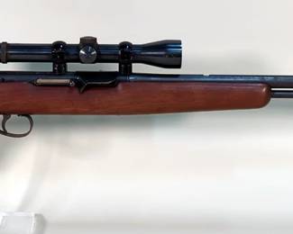 Remington 550-1 .22 SLLR Rifle SN# Not Found, Weaver Marksman 4x Scope, In Hard Case