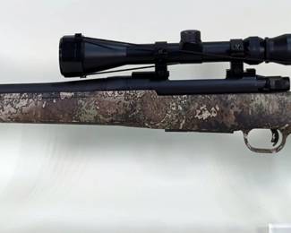 Mossberg Patriot Super Bantam .243 Win Bolt Action Rifle SN# MPR0528686, Dead Ringer 3-9x40 Scope, Butt Pad Extender, 20" Bbl, Paperwork, New, In Box