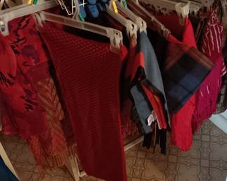 Gorgeous silk scarves