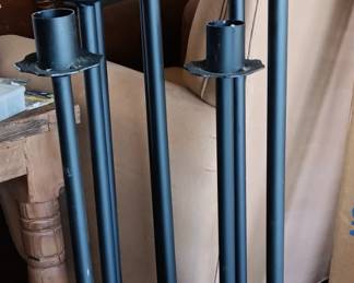Dramatic floor candle holder