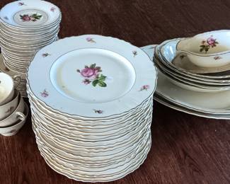Federal Shape Syracuse China "Victoria" pattern; $150 for the collection